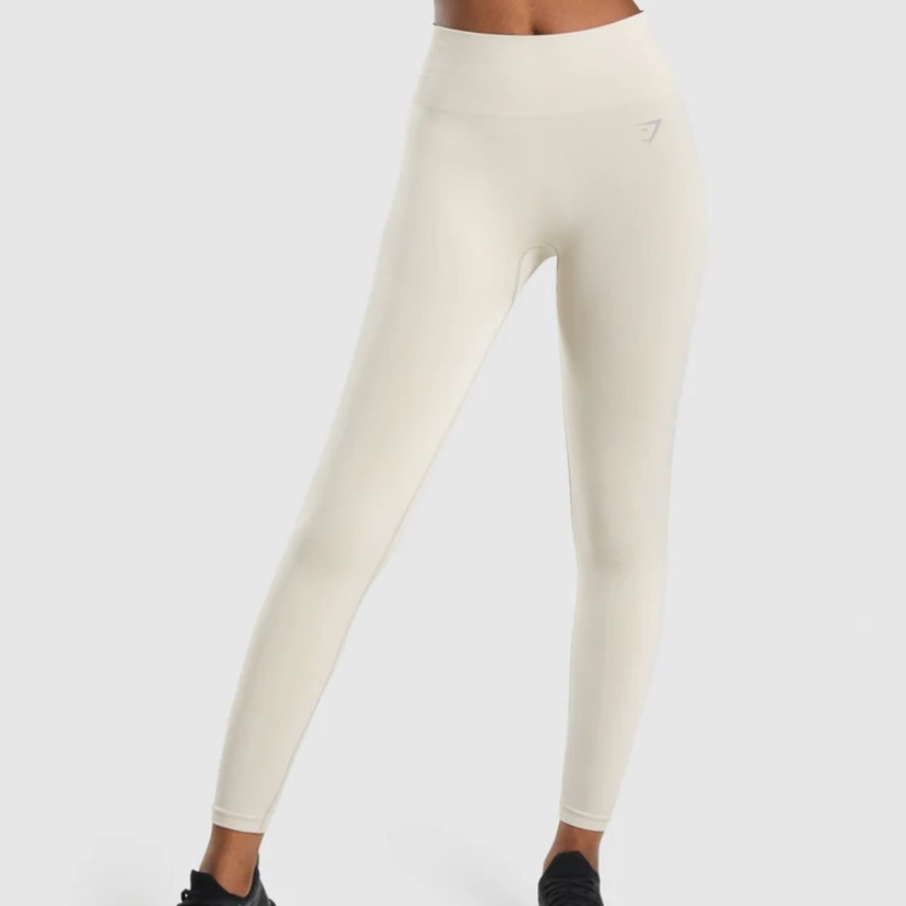 Gymshark Fit Seamless Mid Rise Leggings - Grey